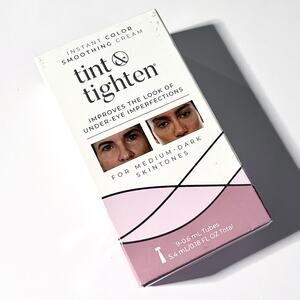 Tint & Tighten Under Eye Smoothing Cream Medium - Dark Skin Tones 9 Tubes